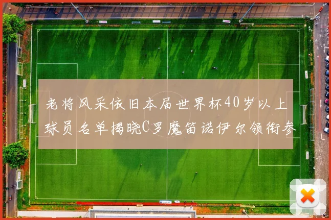 老将风采依旧本届世界杯40岁以上球员名单揭晓C罗魔笛诺伊尔领衔参赛